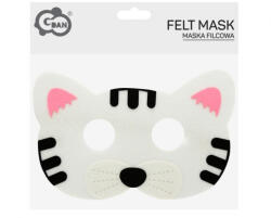 GoDan Masca Pisica din Fetru, pentru copii 18 x 12 cm GD2195 -Accesorii Costume Copii (GD2195)
