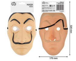GoDan Masca Salvador Dali marime universala cu banda elastica GD2169 -Accesorii Costume Adulți (GD2169)