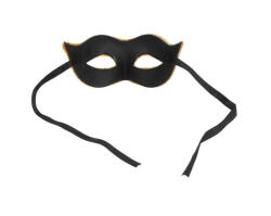 GoDan Masca carnaval Venetiana cu Paiete Aurii GD2160 -Accesorii Costume Adulți (GD2160)