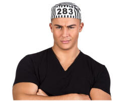 GoDan Palarie prizonier pentru barbati GD687 -Accesorii Costume Adulți (GD687)
