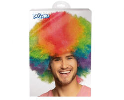 GoDan Peruca clovn curcubeu pentru petreceri si carnaval GD2046 -Accesorii Costume Adulți (GD2046)