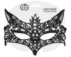 GoDan Masca carnaval dantela Wolf (lup) neagra GD2204 -Accesorii Costume Adulți (GD2204)
