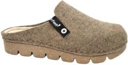 DR. FEET 1107 -es női Dr Feet gyapju papucs - bezs (MDS-1107bezs)