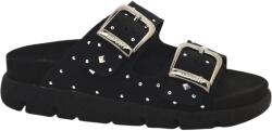 DR. FEET 16034 -es női Dr Feet bőr papucs - fekete (MDS-16034fekete)