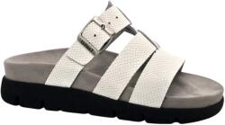 DR. FEET 16030 -as női Dr Feet bőr papucs - feher ivory (MDS-16030feher)