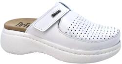 DR. FEET 21301 -es női Dr Feet bőr papucs - feher (MDS-21301feher)