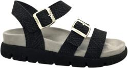 DR. FEET 16031 -es női Dr Feet bőr papucs - fekete (MDS-16031fekete)