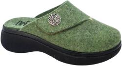DR. FEET 21008 -es női Dr Feet gyapju papucs - sotet zold (MDS-21008sotetzold)