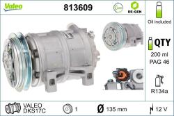 VALEO Compresor, climatizare VALEO 813609 (813609)