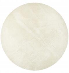 PASSUA Kerek szőnyeg 150 cm rövid sörtékkel Plush bézs krémszínű kör (5906909263889)
