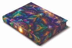 Realsystem Határidőnapló 2027 napi B/6 REAL Librobello 3D lakk + élfestés, hölgyeknek, Mandala