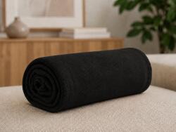  Patura din fleece FLEORA, neagra Dimensiune: 200 x 220 cm Patura