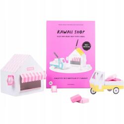 Cinqpoints 3D színező és kirakó Cinqpoints Papír modell Kawaii Shop motívum (3760251291103)