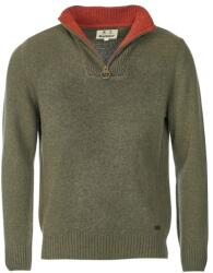 Barbour Nelson Essential Half Zip Sweatshirt - Seaweed - XXL
