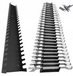 Bestselection Lapos Kulcstartó 25 Szintes Műhelyrendező 59 cm Fém (Wieszak Organizer na klucze płaskie oczkowe)