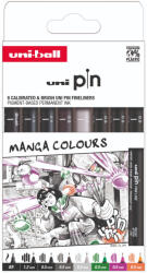 uni Rajzmarker Készlet 8 Darabos Manga Színek (2UPIN8DBMANGASZINEK)