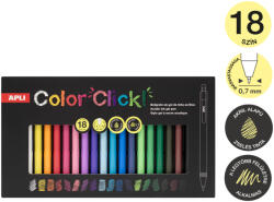 APLI Akril Tintás Zseléstoll Készlet Color Click 18 Darabos Full Collection (A20642)