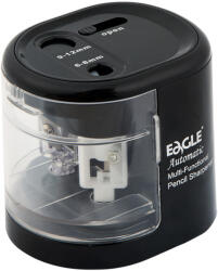 EAGLE EG-5161USB Elektromos Hegyező Kétlyukú USB Fekete (KW1301851)