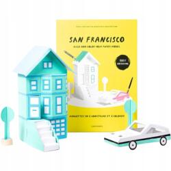 Cinqpoints 3D színező és kirakó Cinqpoints Papír modell San Francisco motívum (3760251291080)