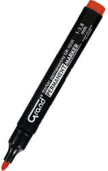Grand GR-103R Permanent Marker 1-3, 8 mm Kerek Heggyel Piros (KW1601317)