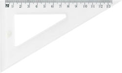  Grand GR-853T Vonalzó Háromszög 60 Fokos 13, 5 cm Átlátszó (KW1301710)