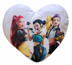 Halantex K-POP Demon Hunters szív alakú formapárna 40 cm