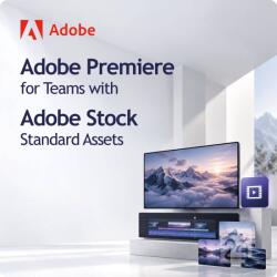 Adobe Premiere for Teams with Adobe Stock Standard Assets GOV 1 - 9 User (30002452CC01A12)