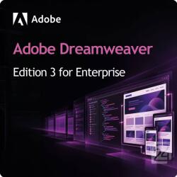 Adobe Dreamweaver - Edition 3 for Enterprise COM 1 - 9 User (30005455CA01A12)