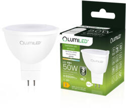 Lumileds LED izzó GU5.3 reflektor MR16 6W = 50W 600lm 4000K természetes fehér 120° LUMILED (LUMLEDE1242)