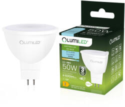 Lumileds LED izzó GU5.3 reflektor MR16 6W = 50W 600lm 6500K hidegfehér 120° LUMILED (LUMLEDE1244)