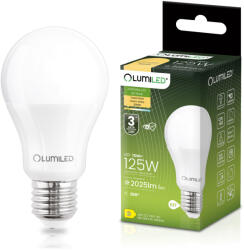Lumileds LED izzó E27 A60 15W = 125W 2025lm 3000K melegfehér 260° LUMILED (LUMLEDJ0050)
