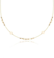 MOISS Olivie MOISS sárga arany nyaklánc NA000682