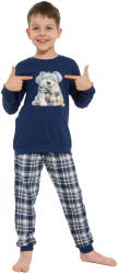 Cornette pijama băieți 593/185 Home Friends bleumarin: 146/152 (34730 146/152)