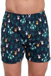 Cornette Bokserki męskie Cornette Classic 001/199 Playboy granatowy: 3XL (34777 3XL)