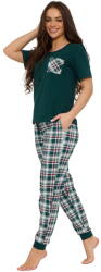 Cornette pijama damă 730/483 Scarlett verde: M (34724 M)
