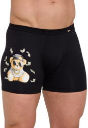 Cornette Boxeri bărbați Cornette Tattoo 280/259 Billionaire 2 negru: XXL (34768 XXL)