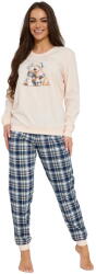 Cornette pijama damă 671/478 Home Friends ecru: L (34727 L)