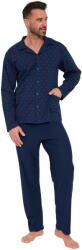 Cornette pijama bărbați cu nasturi 114/89 bleumarin: XXL (34845 XXL)