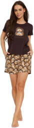 Cornette pijama damă 880/481 Forever maro: XXL (34715 XXL)