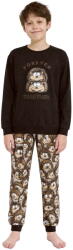 Cornette pijama băieți 593/193 Forever maro: 98/104 (34843 98/104)