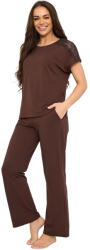 Cornette pijama damă 1114/515 Margot maro: S (34822 S)