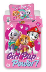Brandmac Mancs Őrjárat Girl Power gyerek, ovis ágyneműhuzat 100×135cm, 40×60 cm BRM005679 (BRM005679)