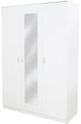 Spectral Mobila Dulap Soft 3 usi Alb Garderoba