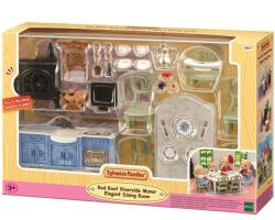 EPOCH Set de joaca Sylvanian Families - Salon de Dining Elegant pentru Conacul Riverside (SF5867) Figurina
