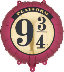 PartyDeco Balon din folie Harry Potter - Peronul 9¾, 35 cm