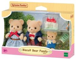 EPOCH Set figurine Sylvanian Families - Familia Ursuletilor Biscuit (SF5851) Figurina