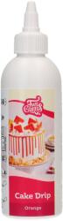 FunCakes Choco Drip Orange - Glazură cu aromă de vanilie, în tub (180 g)
