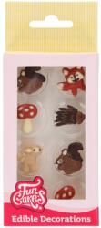 FunCakes Decorațiuni de ciocolată - Animăluțe de toamnă 8 buc