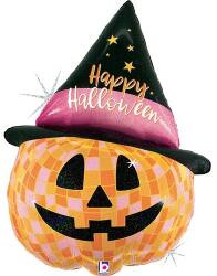 Grabo Balon din folie Happy Halloween - Dovleac, 84 cm