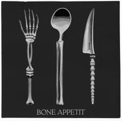 Oh Yeah! Șervețele din hârtie de Halloween - Bone Appétit, 33 x 33 cm